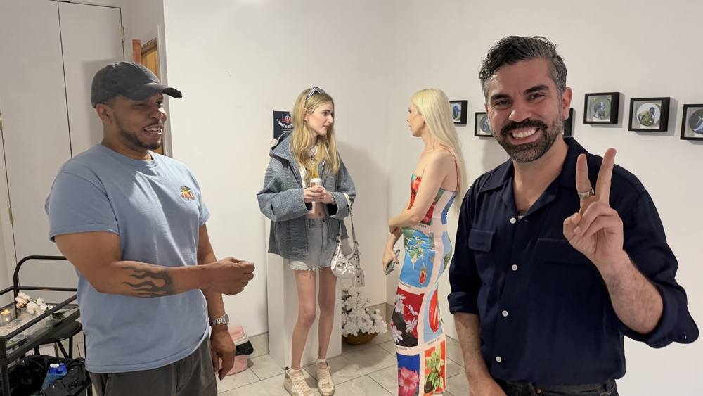 june's teeth solo show by theo mighty